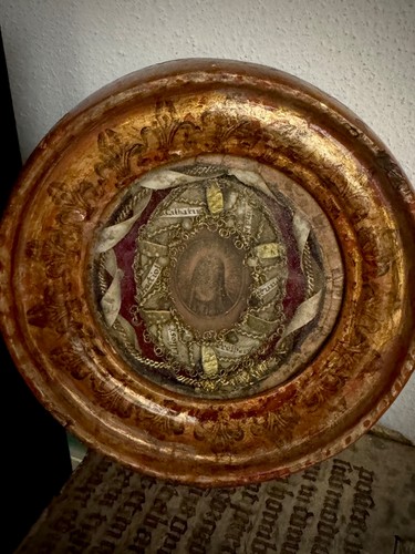 Altes reliquiar klosterarbeit - reliquiar,