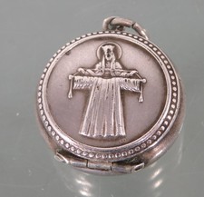 Reliquienkapsel versilbert