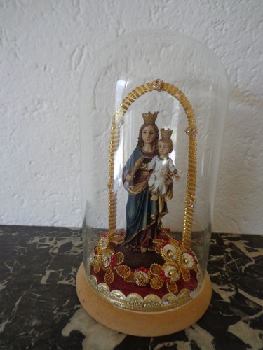 Madonna glassturz - madonna, im
