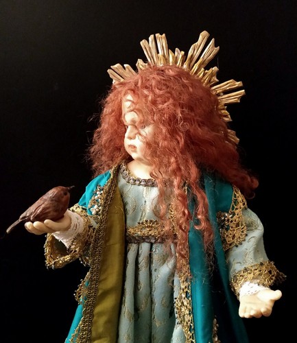 Jesuskind mit dem - , rotkelchen