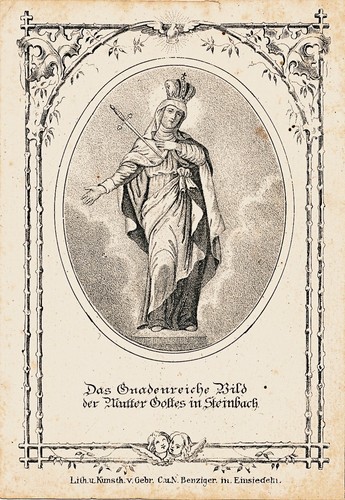 Andachtsbild wallfahrt maria - andachtsbild,