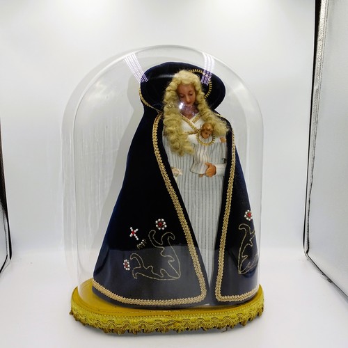 Wachs madonna mit jesuskind - mit,