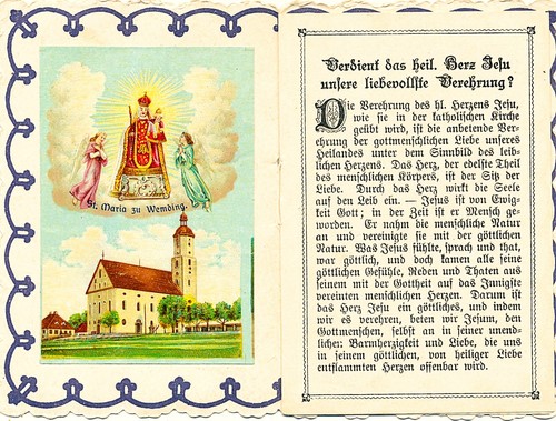 Andachtsbild wallfahrt maria - andachtsbild,