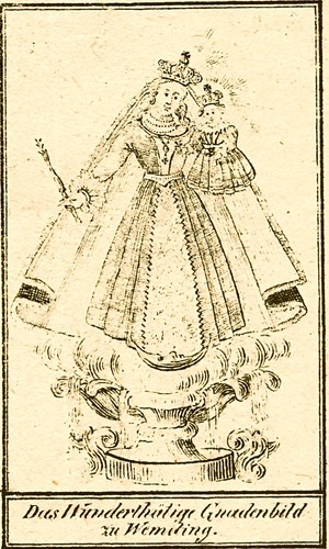 Andachtsbild wallfahrt maria - wallfahrt, ,maria