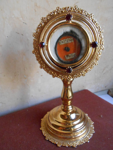 Bronze reliquary relic - , ex