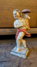 Barock Figur Leuchter Engel