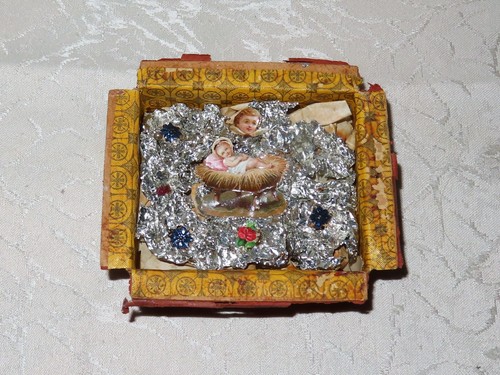 Klosterarbeit mit jesuskind - klosterarbeit,