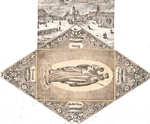 Andachtsbild wallfahrt maria - wallfahrt, ,maria