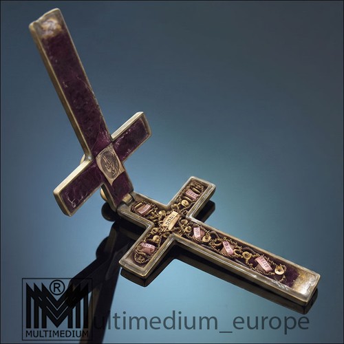 Reliquien kreuz klosterarbeit - kreuz,