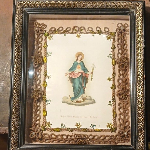 Klosterarbeit heiligenbild - klosterarbeit,